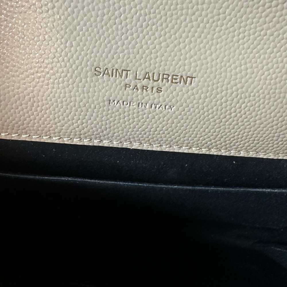 Yves Saint Laurent Tan Quilted Clutch - Picture 7 of 13